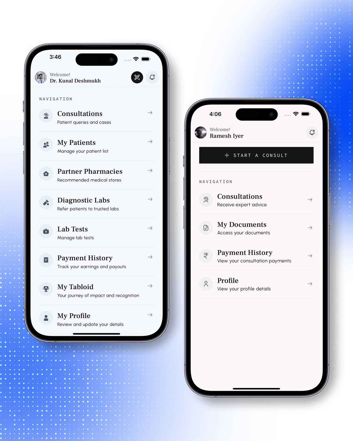 Second Aid mobile app preview screens