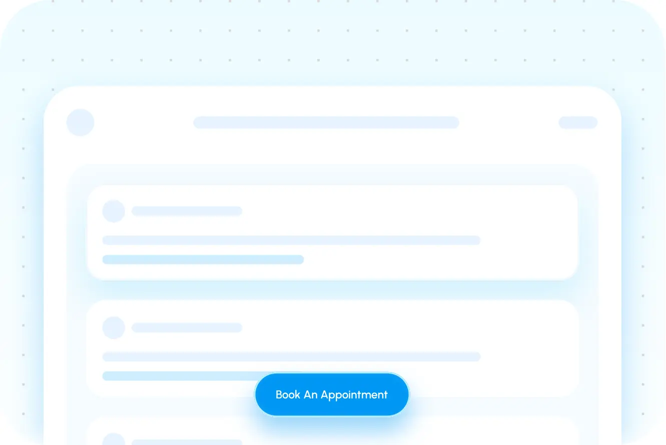 Book appointments in seconds